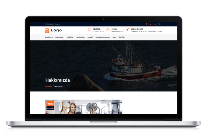 Lojistik Web Paketi - HS499508 Lojistik Web Paketi - HS499508