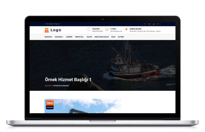 Lojistik Web Paketi - HS499508 Lojistik Web Paketi - HS499508