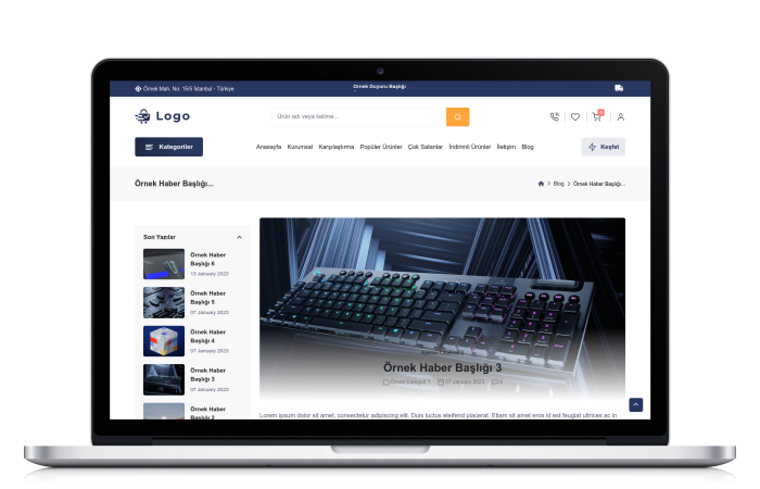 Genel E-Ticaret Paketi - HS611874 Genel E-Ticaret Paketi - HS611874