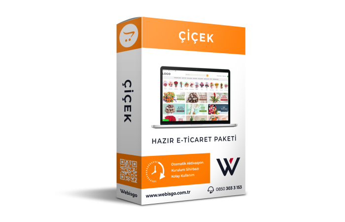 Çiçek E-Ticaret Paketi - HS118677 Çiçek E-Ticaret Paketi - HS118677