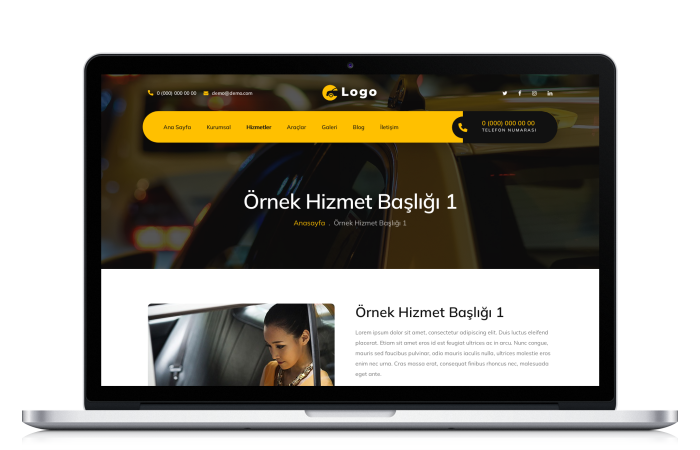 Taksi Web Paketi - HS170472 Taksi Web Paketi - HS170472