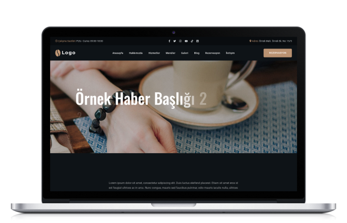 Cafe Web Paketi - HS996715 Cafe Web Paketi - HS996715