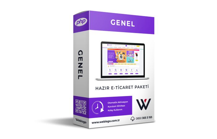 Genel E-Ticaret Paketi - HS958656 Genel E-Ticaret Paketi - HS958656