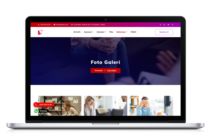 Psikolog Web Paketi - HS446316 Psikolog Web Paketi - HS446316