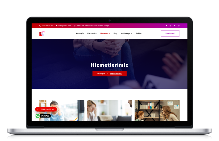Psikolog Web Paketi - HS446316 Psikolog Web Paketi - HS446316