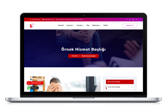 Psikolog Web Paketi - HS446316 Psikolog Web Paketi - HS446316