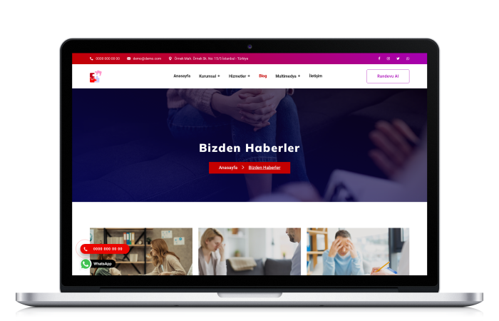 Psikolog Web Paketi - HS446316 Psikolog Web Paketi - HS446316